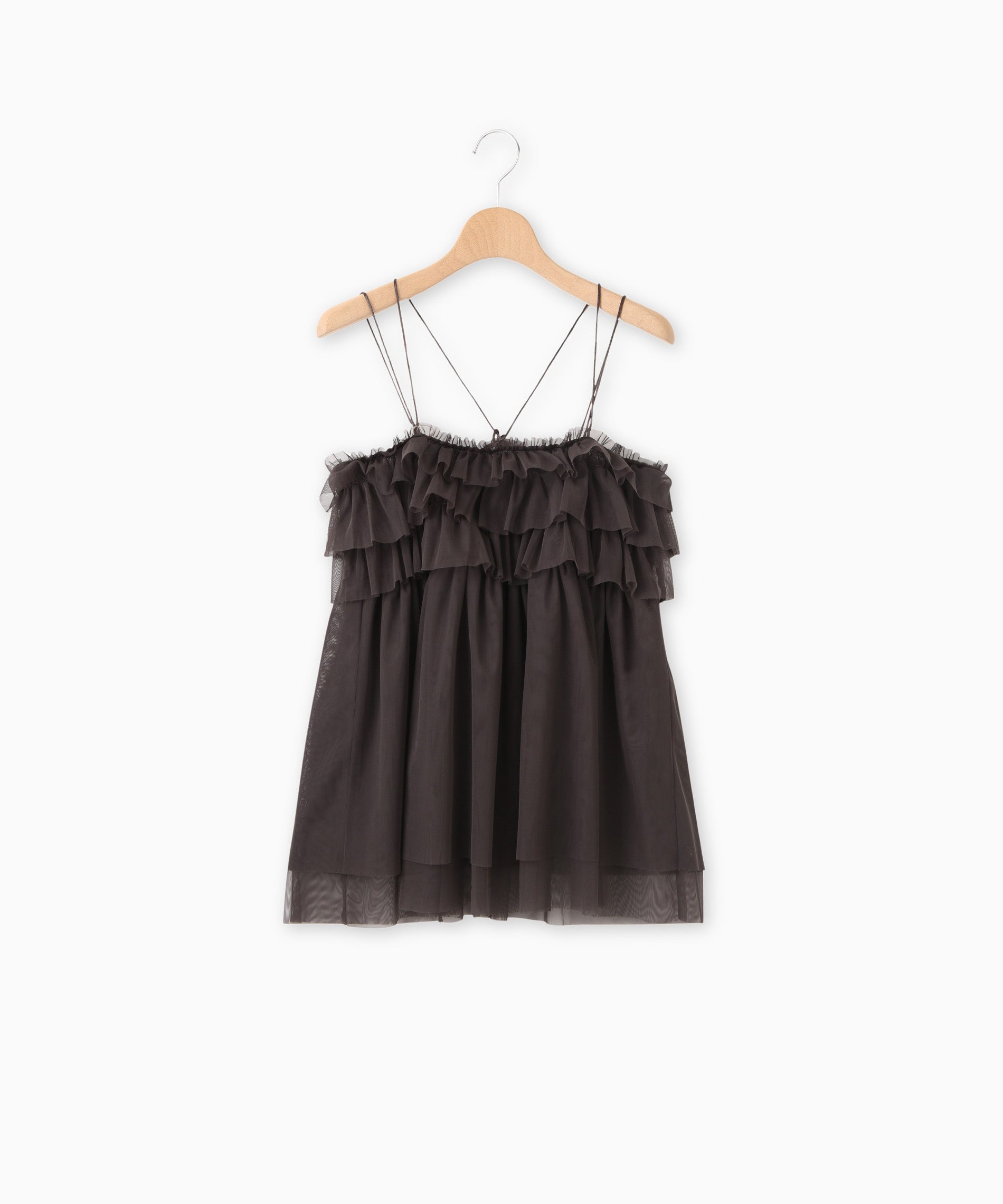 ソフトチュールキャミソールジレ – FACE SANS FARD