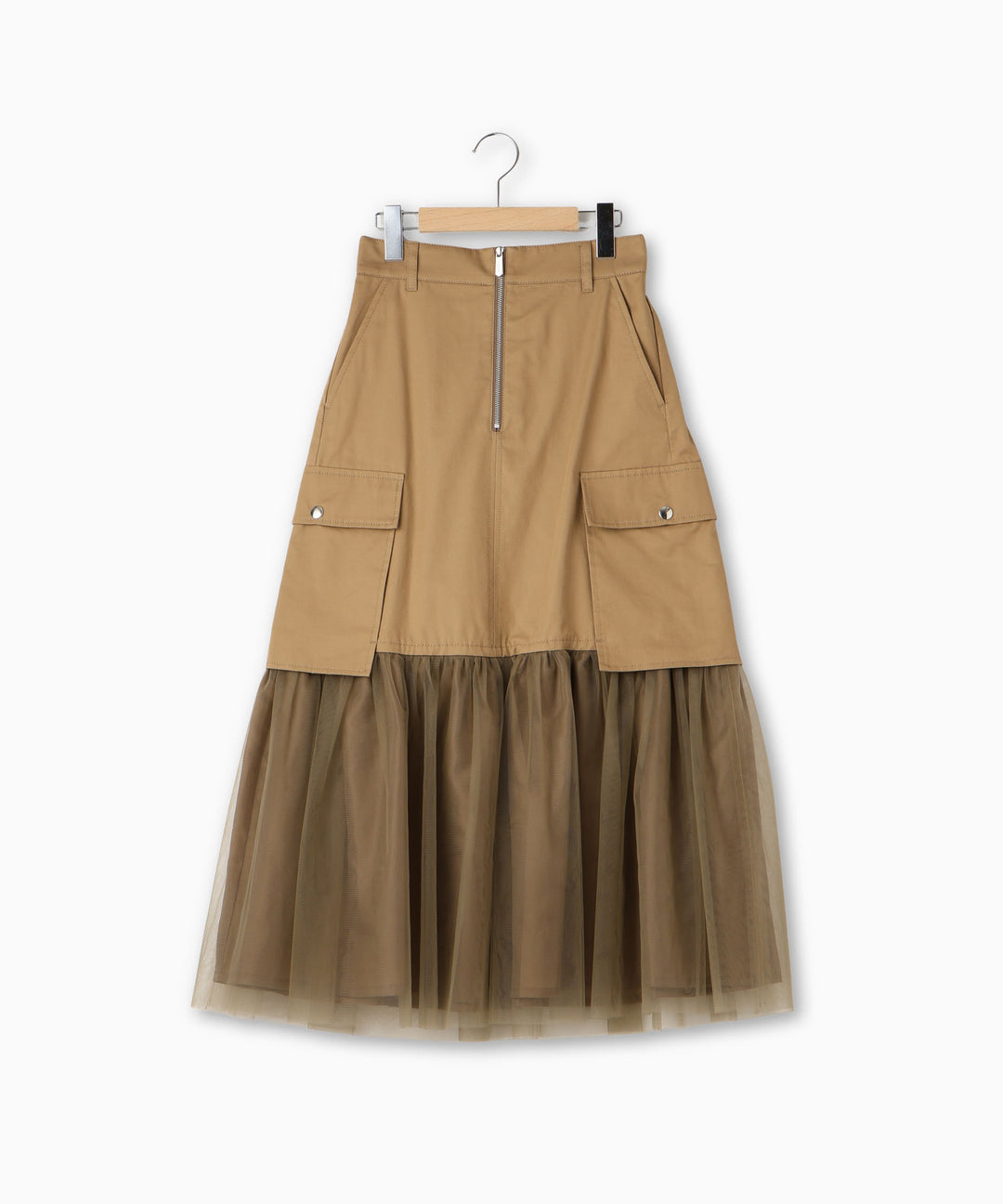 チュールドッキングスカート