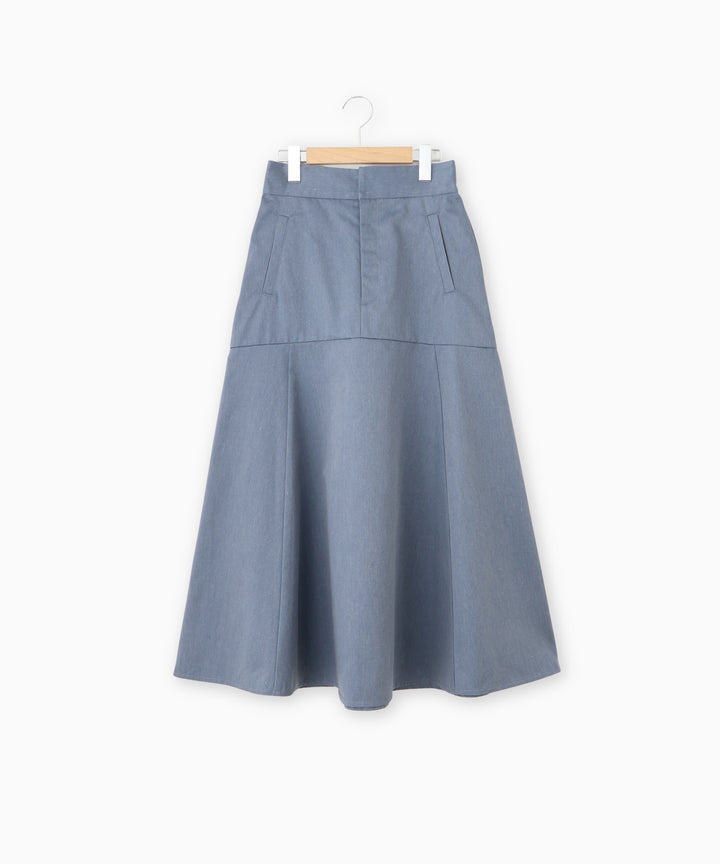 ツイルフレアスカート
