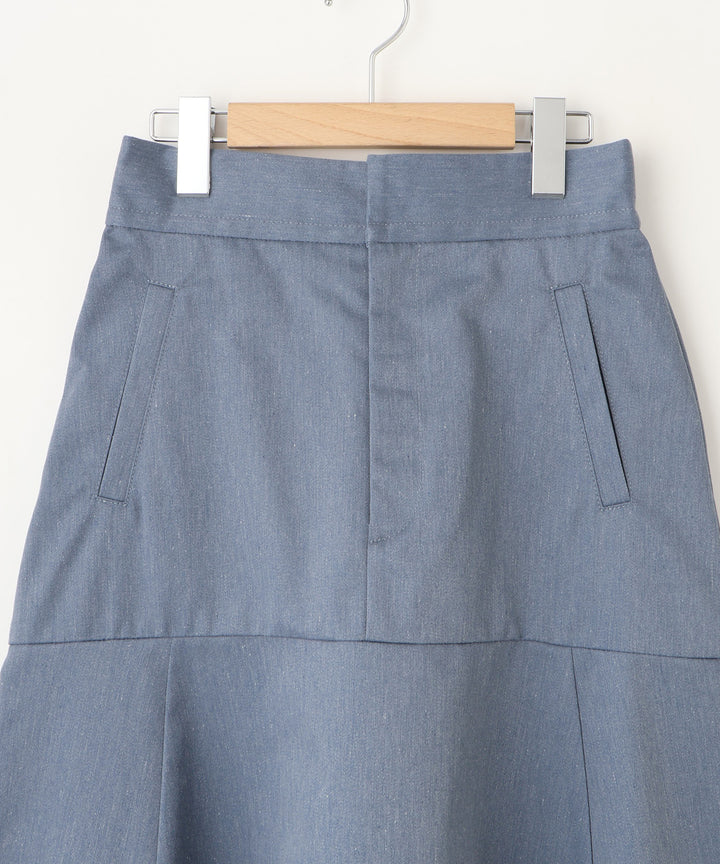 ツイルフレアスカート