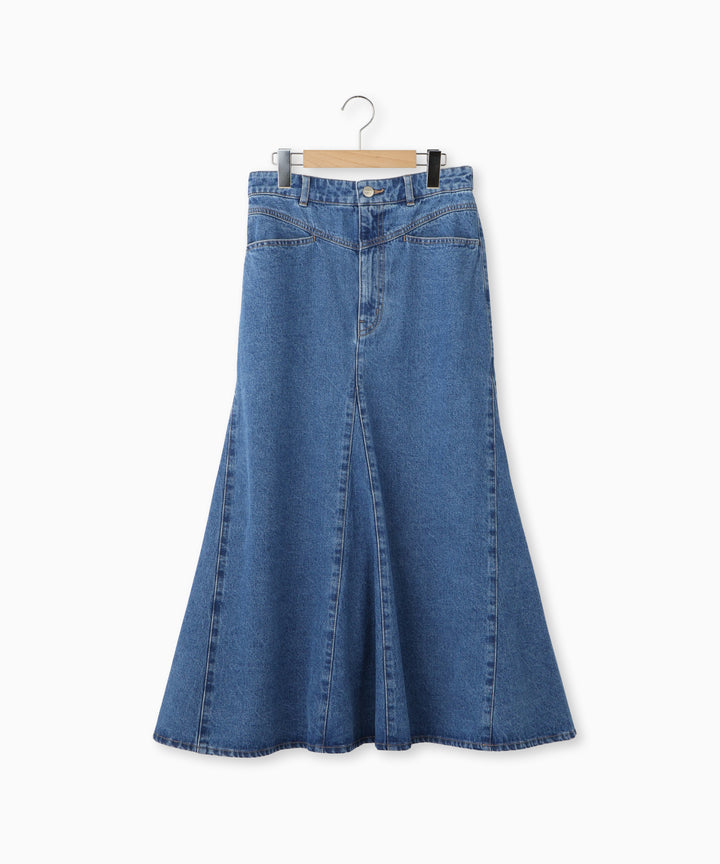 デニムマーメイドスカート