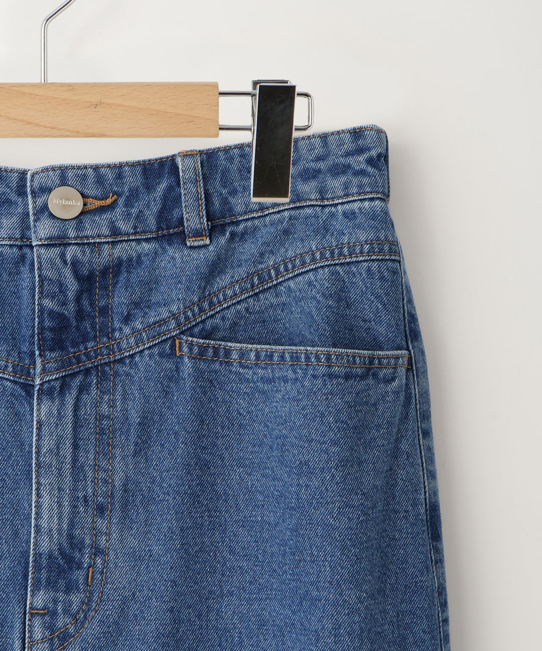 デニムマーメイドスカート