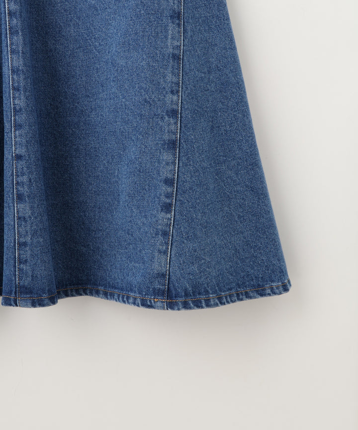 デニムマーメイドスカート