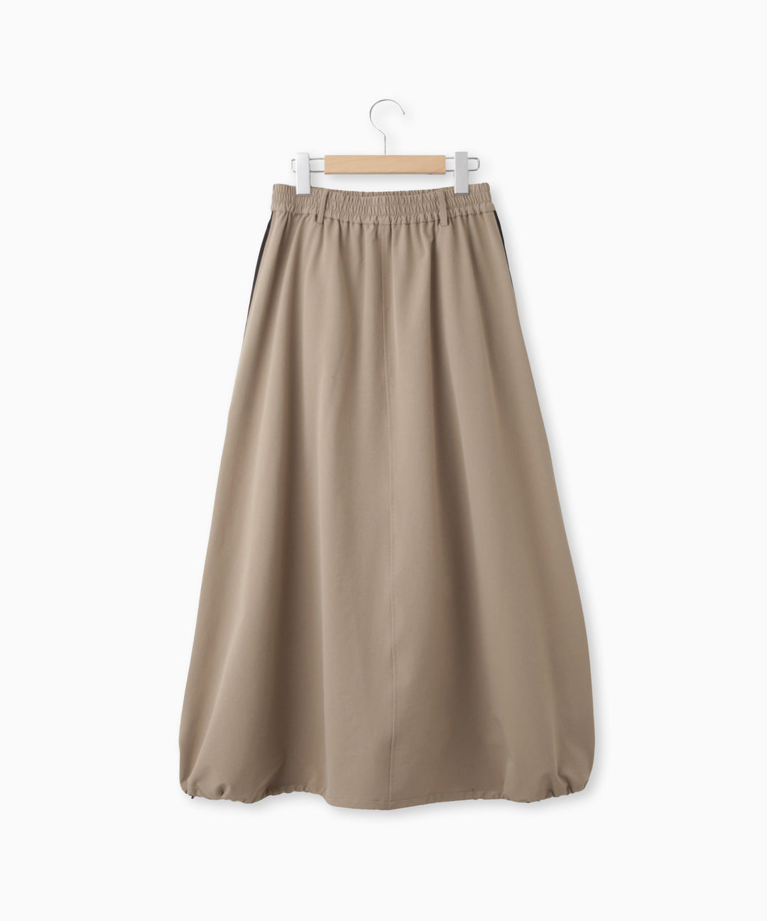 タフタ裏毛サイドラインバルーンスカート
