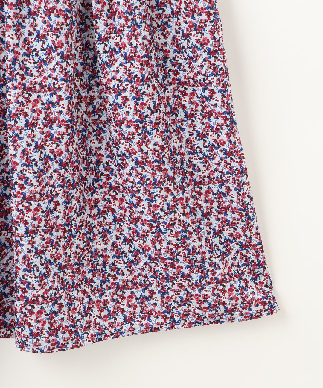 フラワープリントティアードスカート