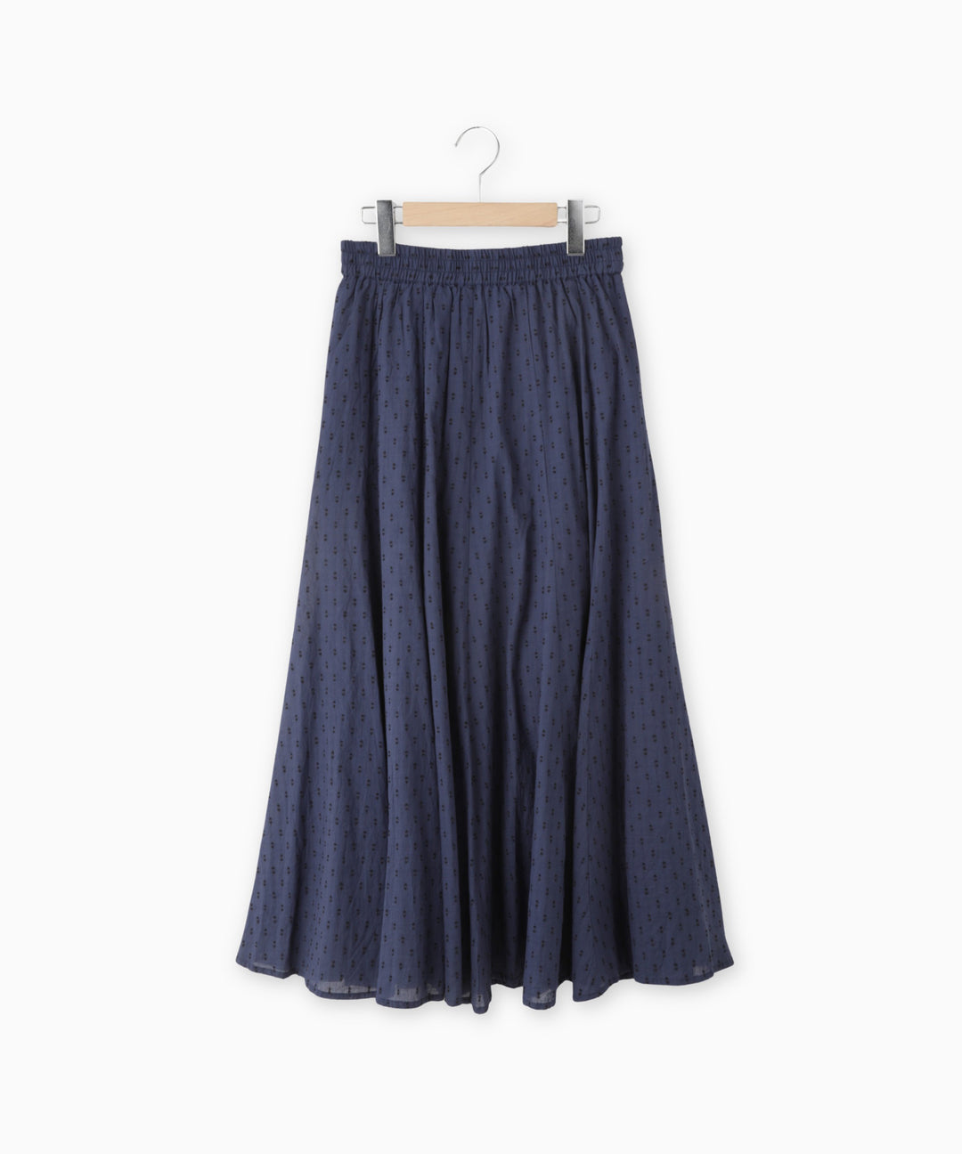 Cut Jacquard Circular Skirt