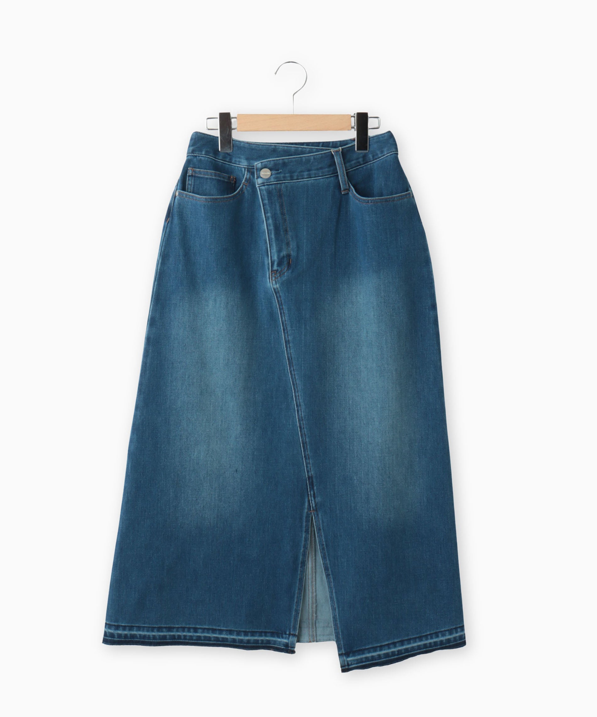 デニムマキシスカート – FACE SANS FARD