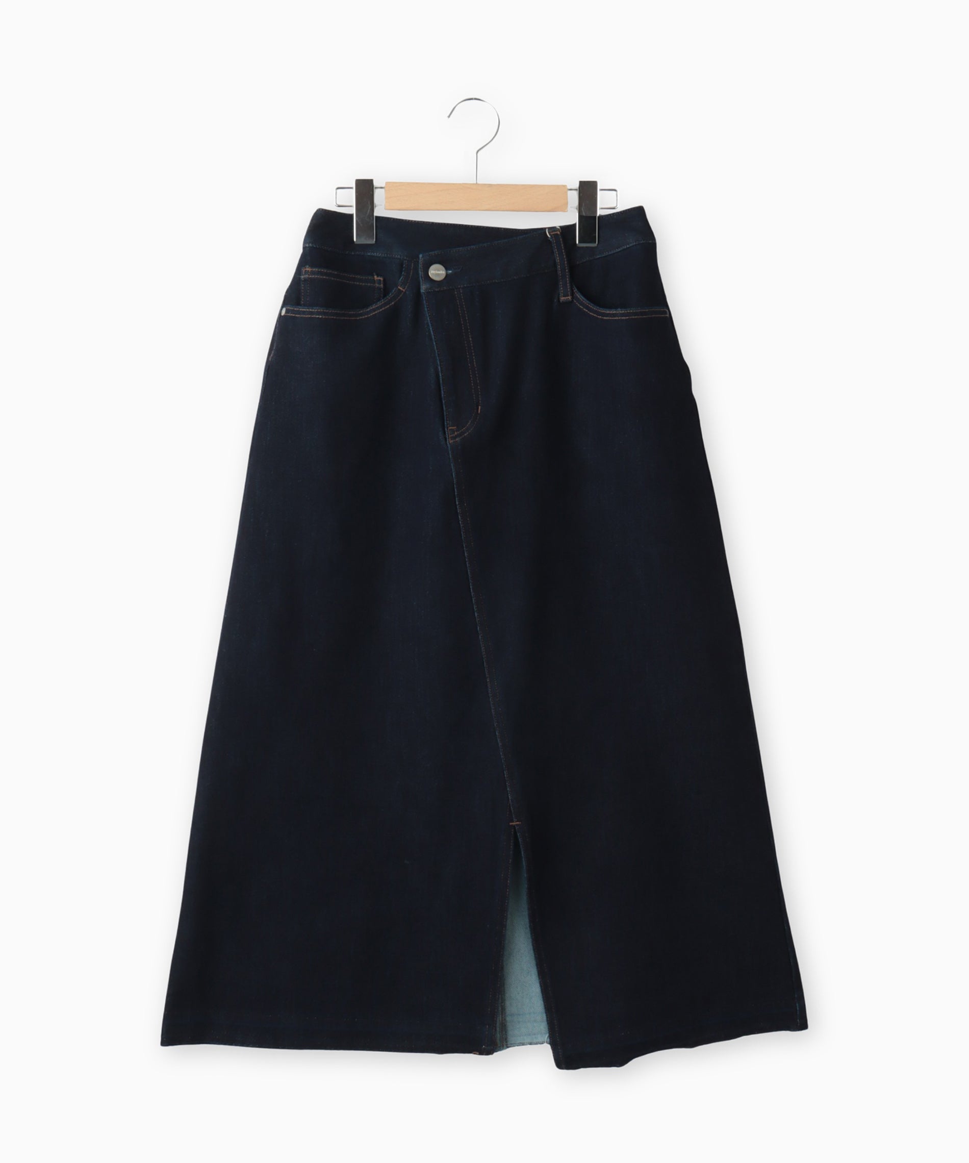 デニムマキシスカート – FACE SANS FARD