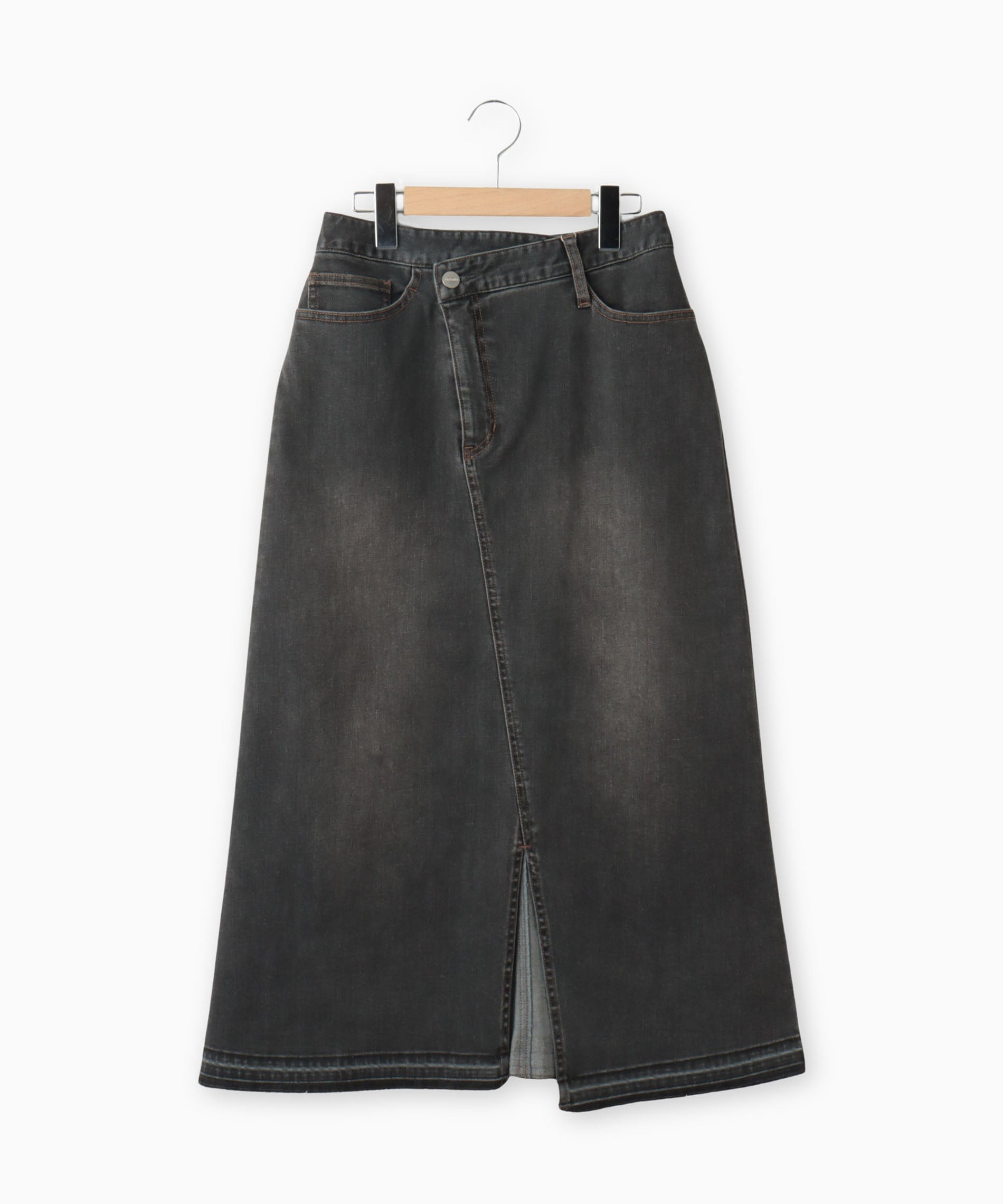 デニムマキシスカート – FACE SANS FARD