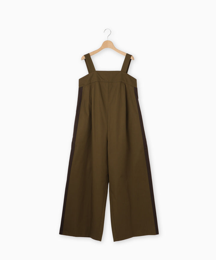 コットンツイルサロペット