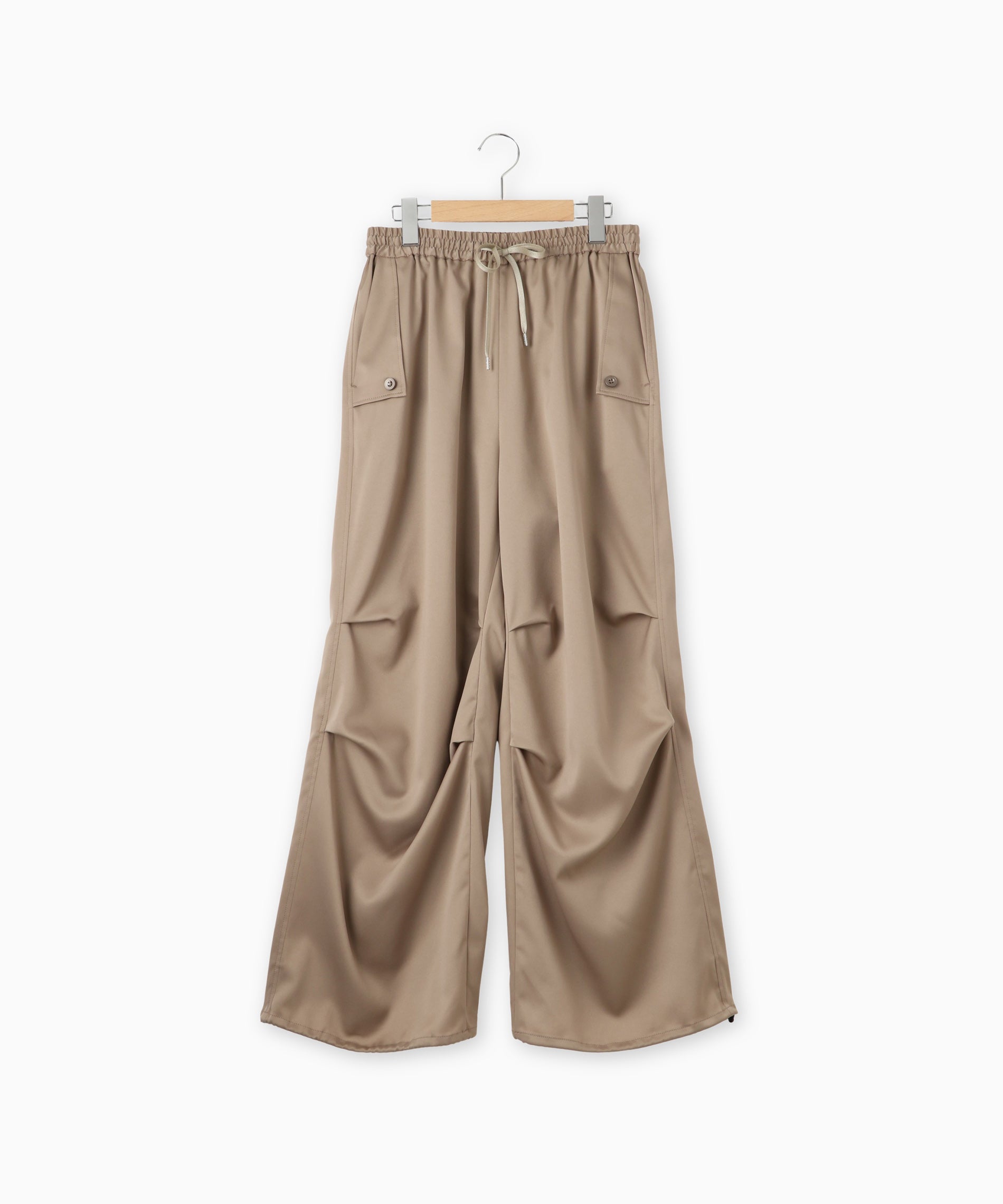 UNDERCOVER 14SS ストレッチサテンボンテージパンツ ストレッチサテンパラシュートパンツ – FACE SANS FARD