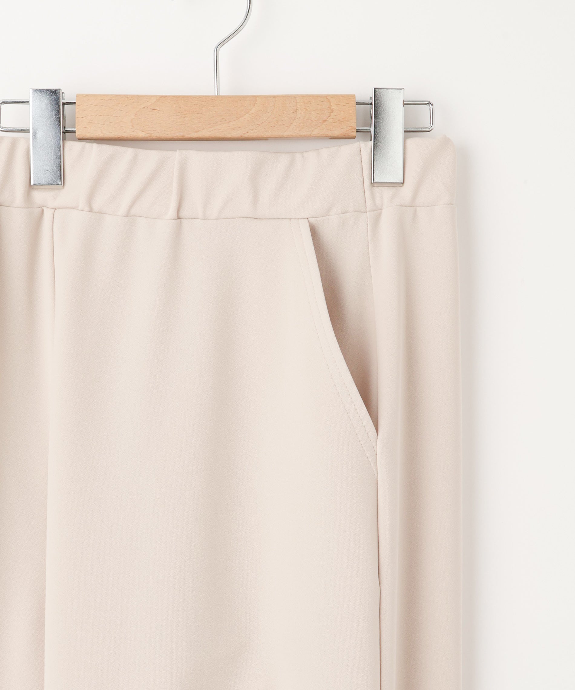 HERMÈS ホワイト ガウチョパンツ 42 HERMÈS ホワイト ガウチョパンツ 42 HERMÈS ホワイト ガウチョ