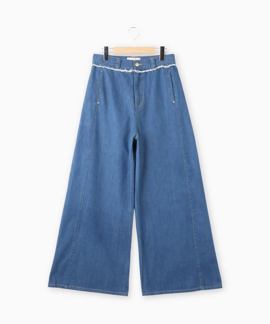 ワイドシルエットデニムパンツ