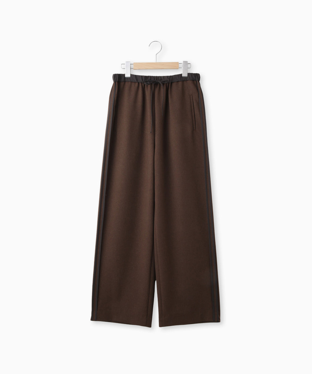 配色パイピングイージーパンツ
