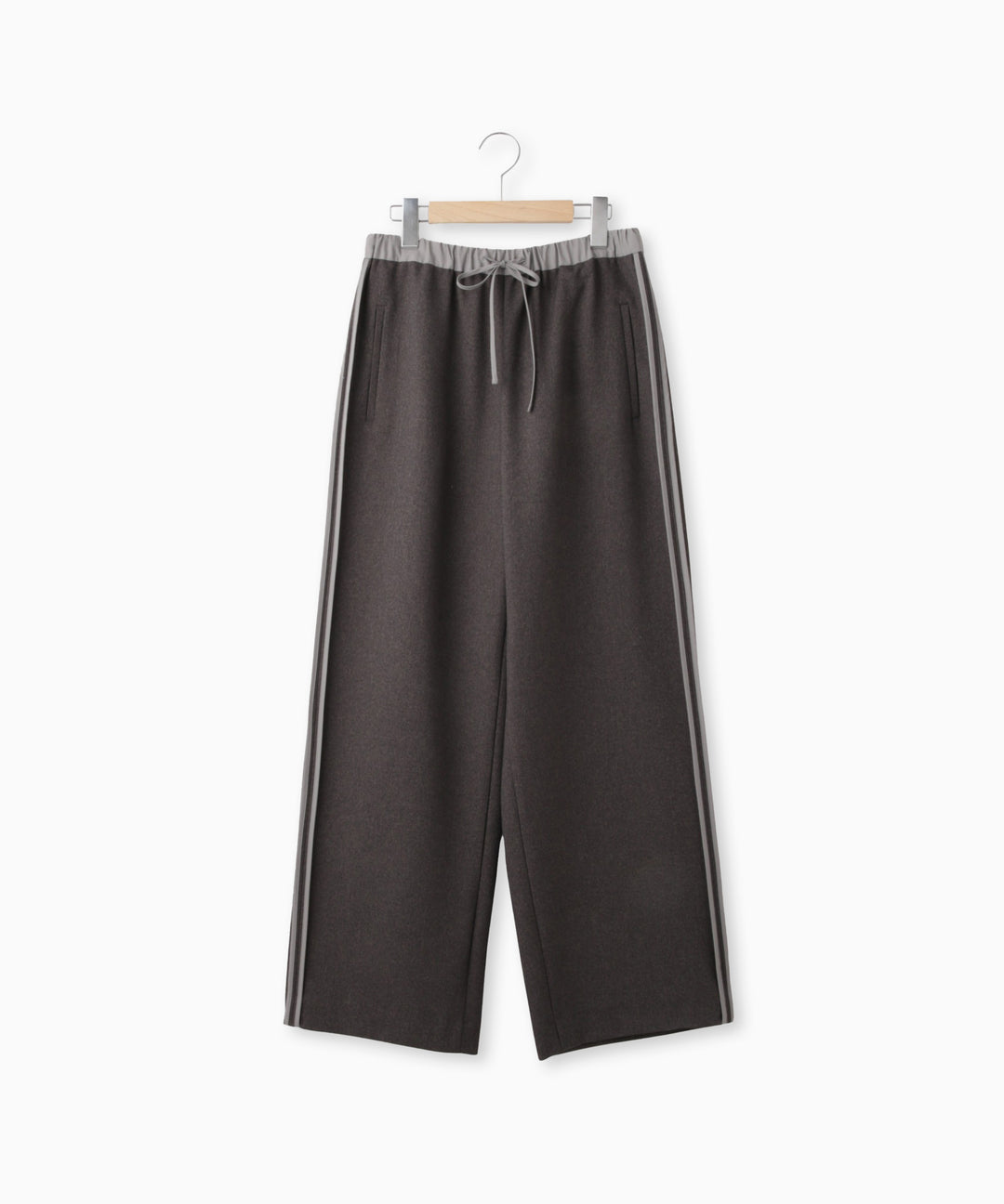 配色パイピングイージーパンツ