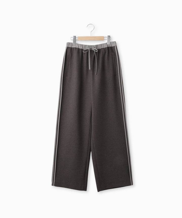 配色パイピングイージーパンツ