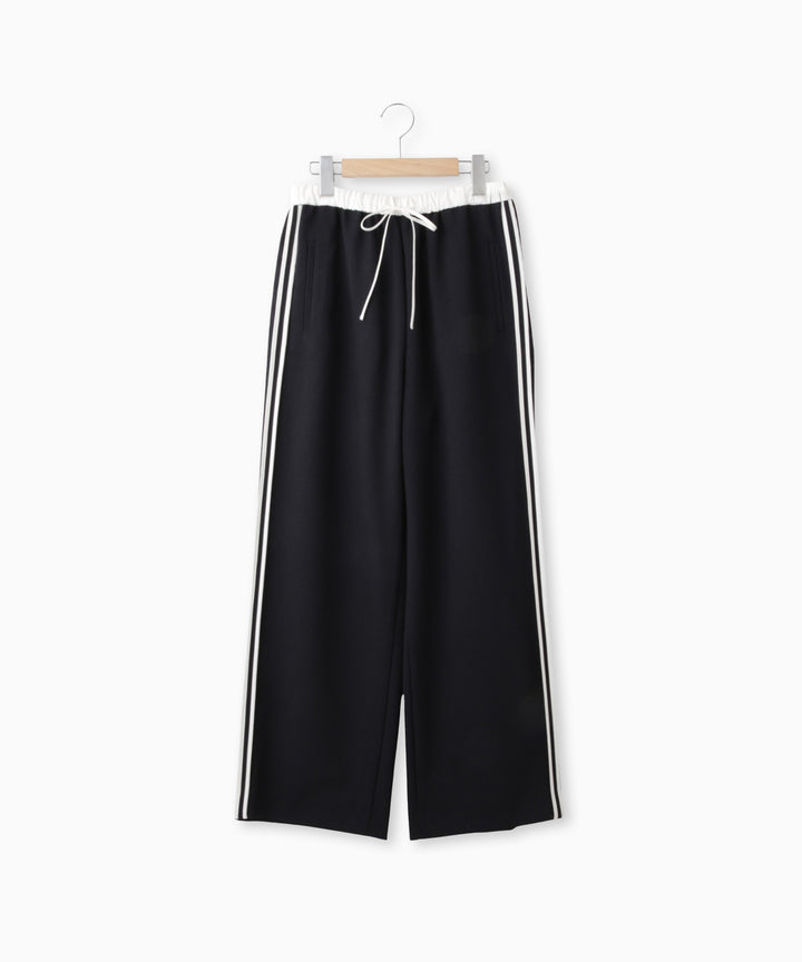 配色パイピングイージーパンツ