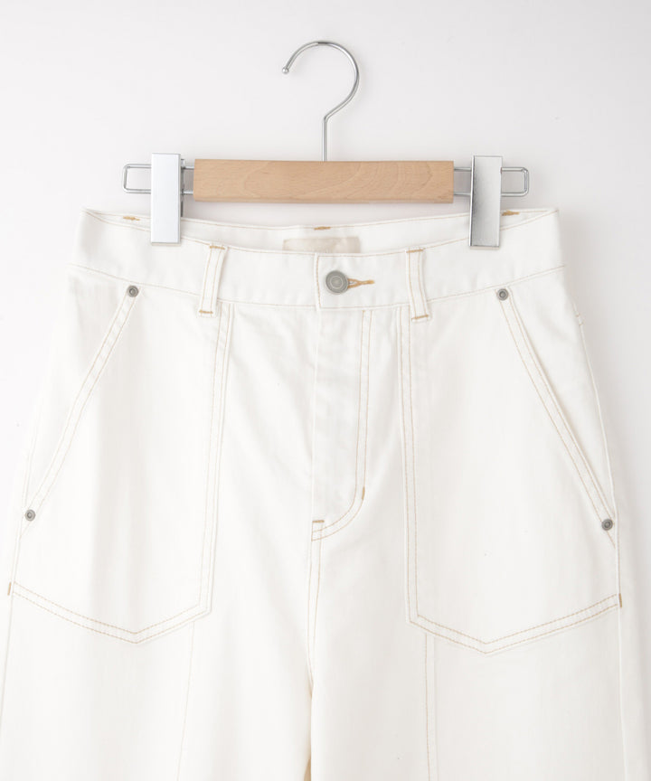 ワイドデニムパンツ