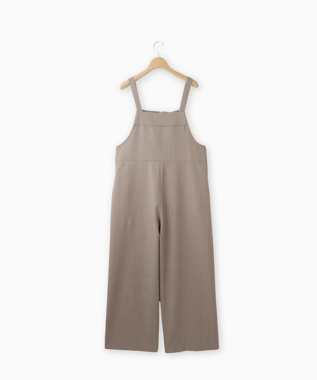 フロントジップサロペット