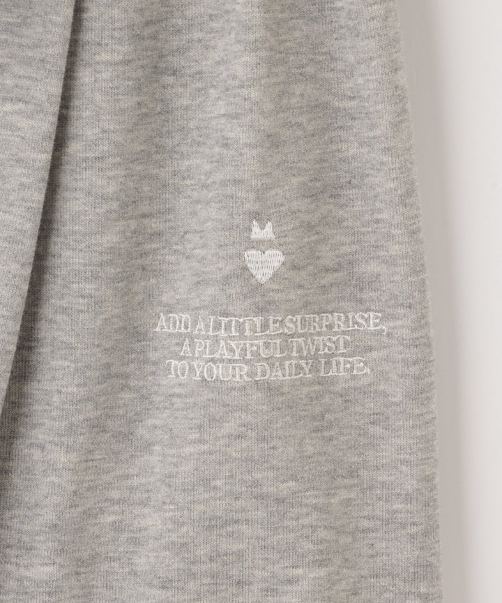 タックワイドシルエットパンツ