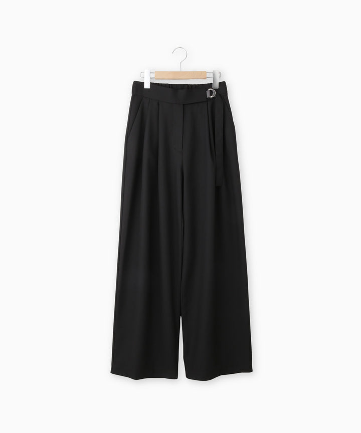 ツータックワイドテーパードパンツ
