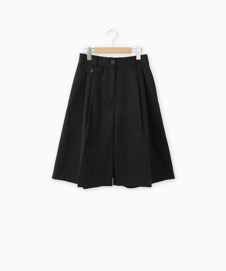 ツイルフレアショートパンツ