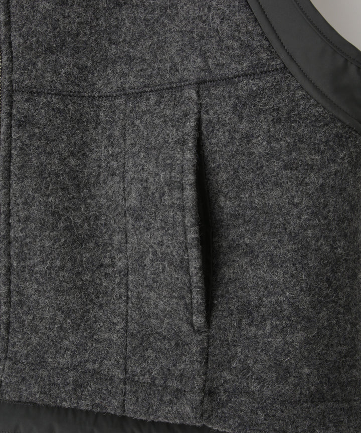 ブークレドッキンブルゾンジレ