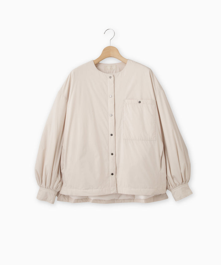 ギャザースリーブシャツジャケット