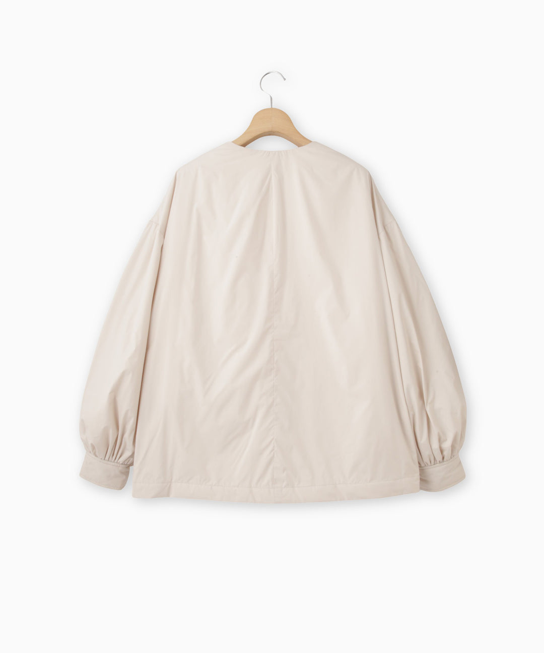 ギャザースリーブシャツジャケット