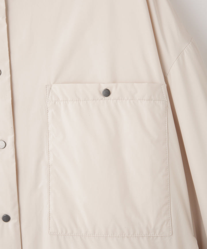 ギャザースリーブシャツジャケット