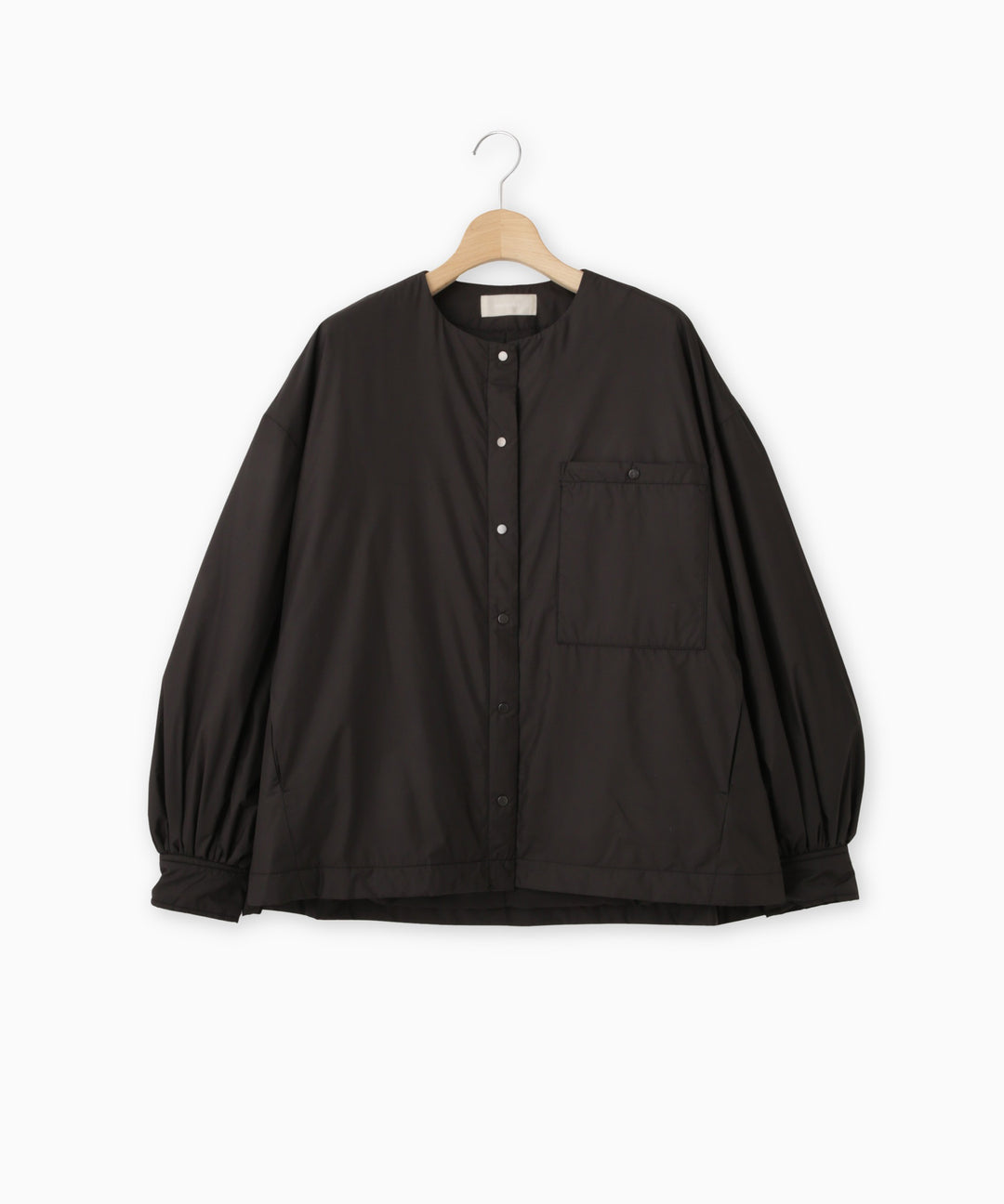 ギャザースリーブシャツジャケット