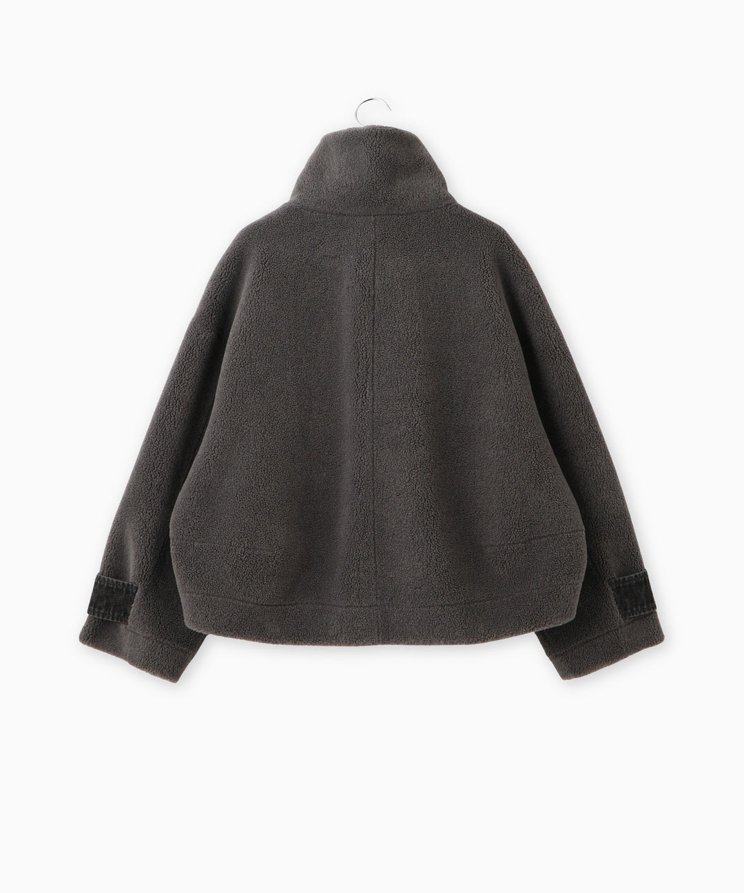 フェイクムートン×デニムドッキングブルゾン