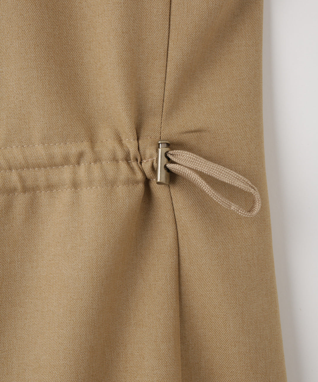 フロントボタンノースリーブジレ