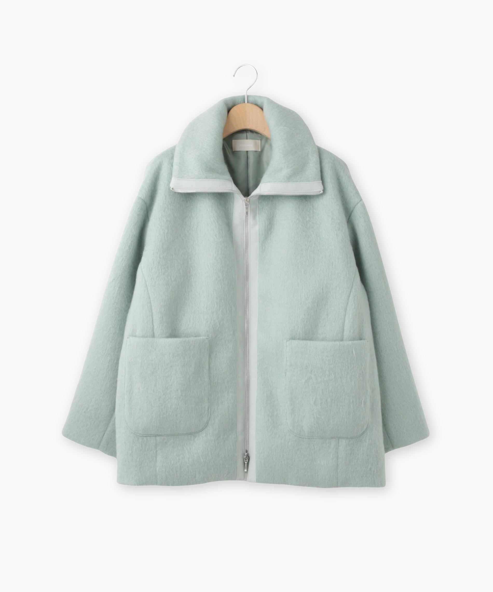 2WAYカラーミドル丈シャギーコート – FACE SANS FARD