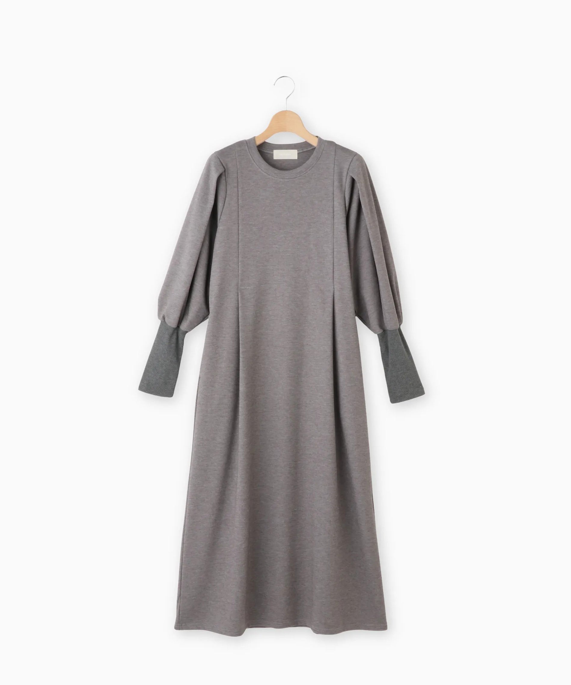 マイラン¥62640新品タグ付きMYLANボリュームスリーブワンピース 即完売♡ MYLAN リネン ハートプリントボリュームスリーブドレス