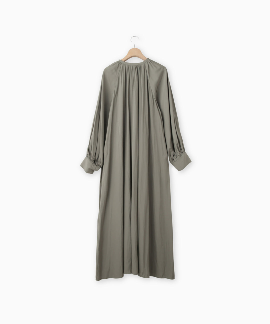 ギャザードタイリボンワンピース