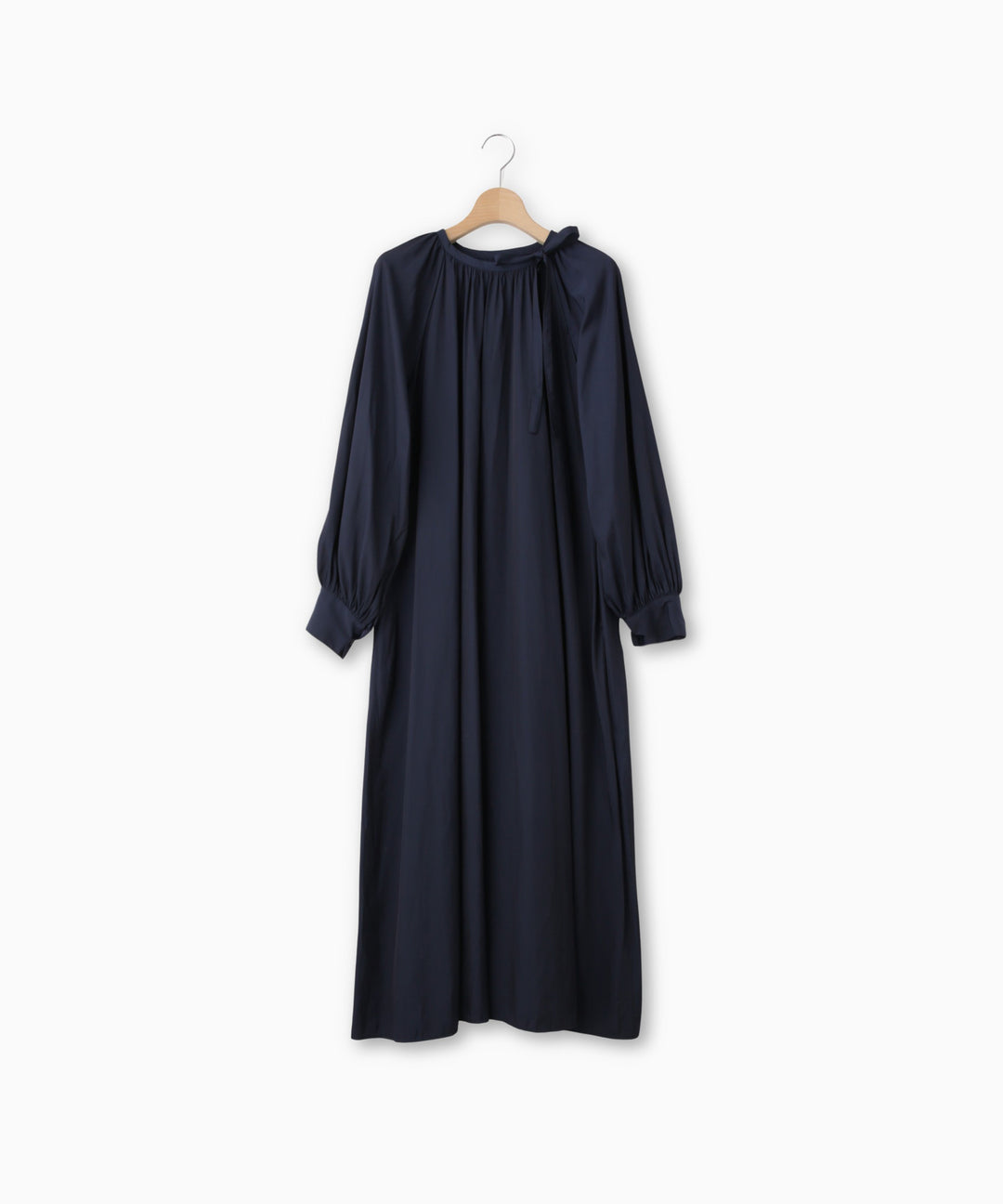 ギャザードタイリボンワンピース