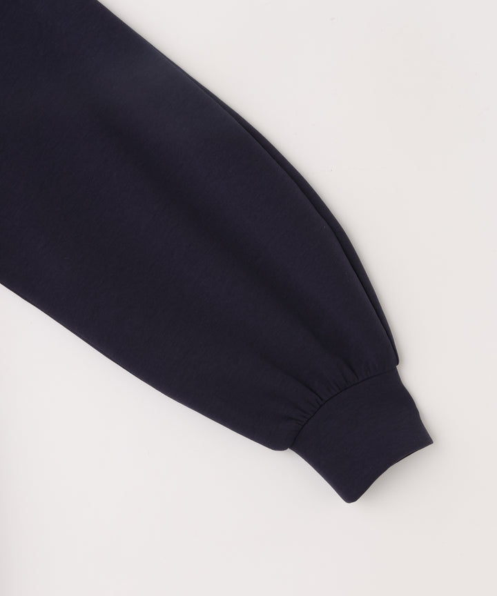 2WAY配色レース衿ポンチワンピース