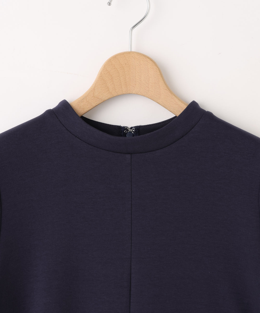 2WAY配色レース衿ポンチワンピース