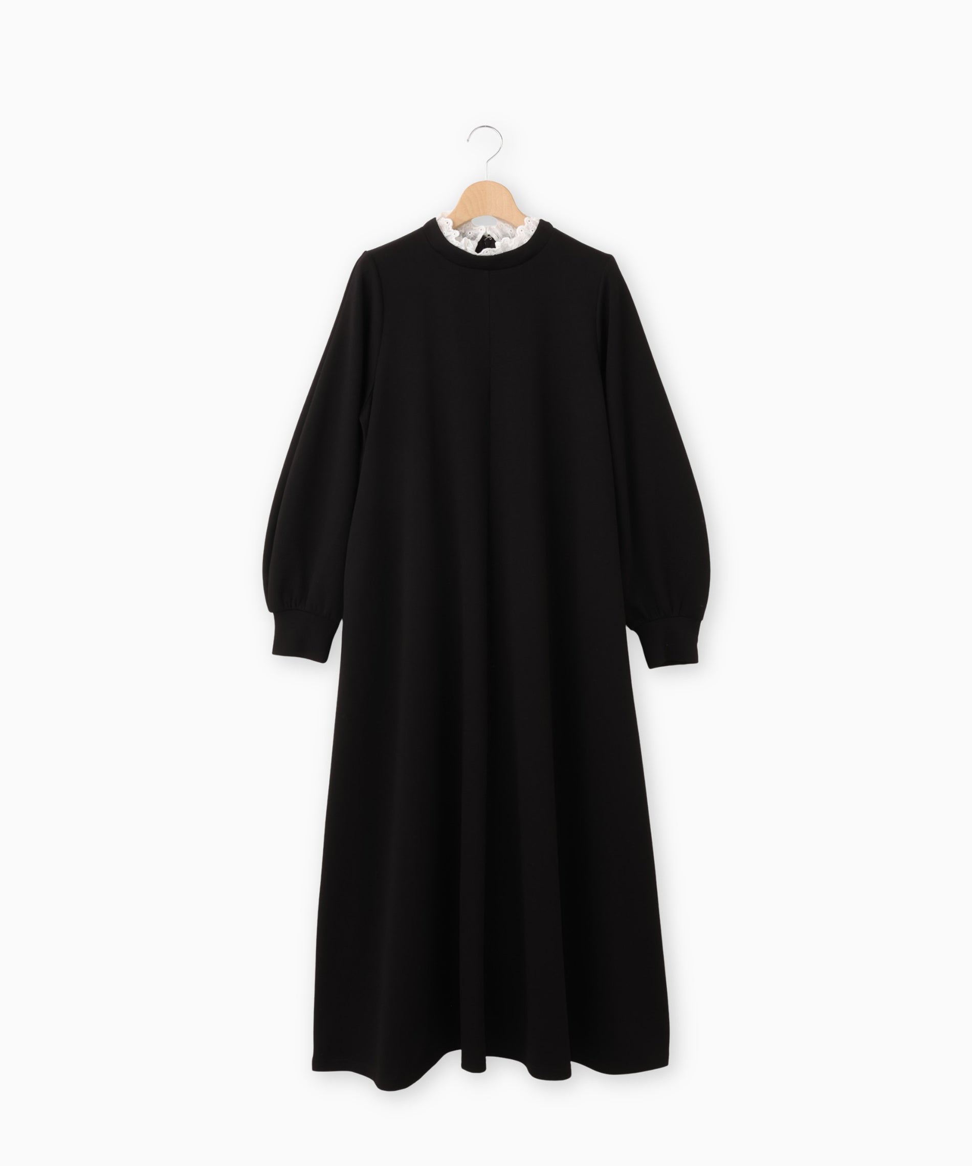 美品　アーツアンドサイエンス　ウール　薄地　ワンピース　腕切り替えデザイン 美品 アーツアンドサイエンス ウール 薄地 ワンピース 腕切り替え