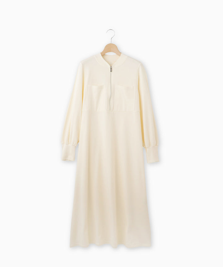 フロントZIPワンピース