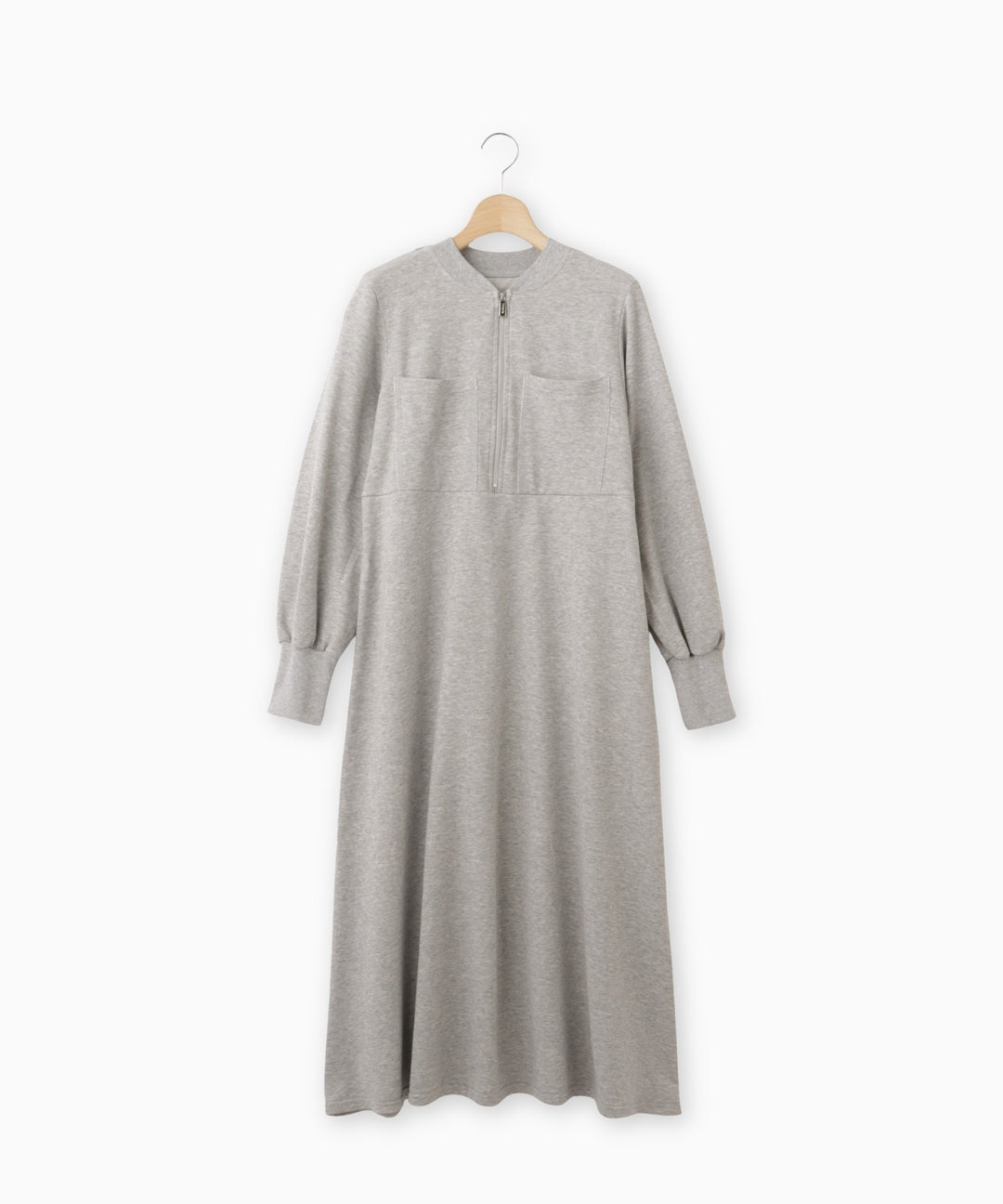 フロントZIPワンピース