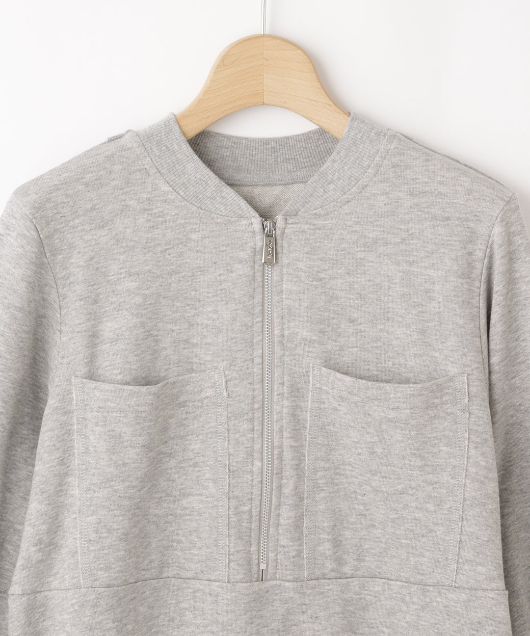 フロントZIPワンピース