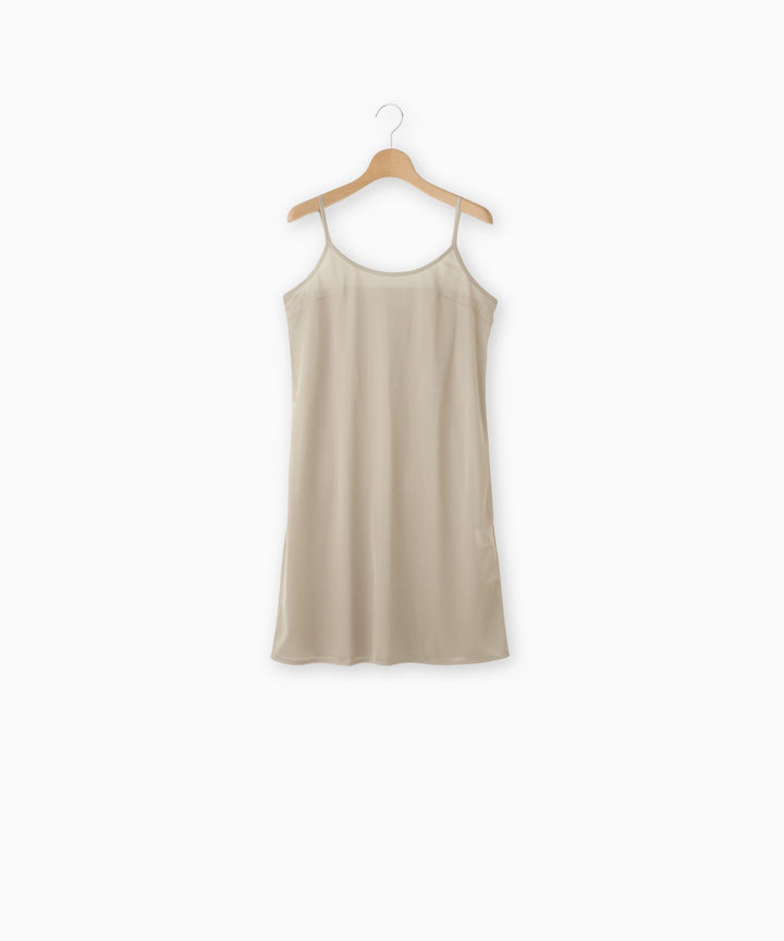 ボタニカルプリントノースリーブワンピース