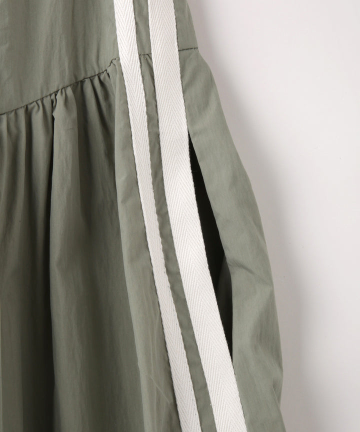 サイドラインノースリーブワンピース