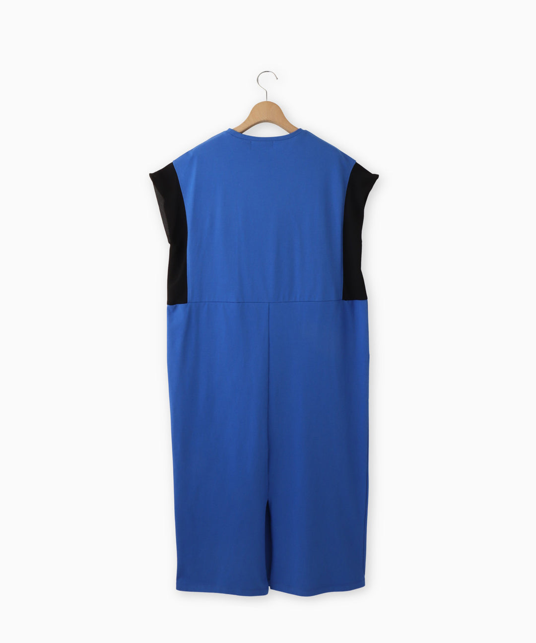 Color Block Baker Pocket Jersey Dress
