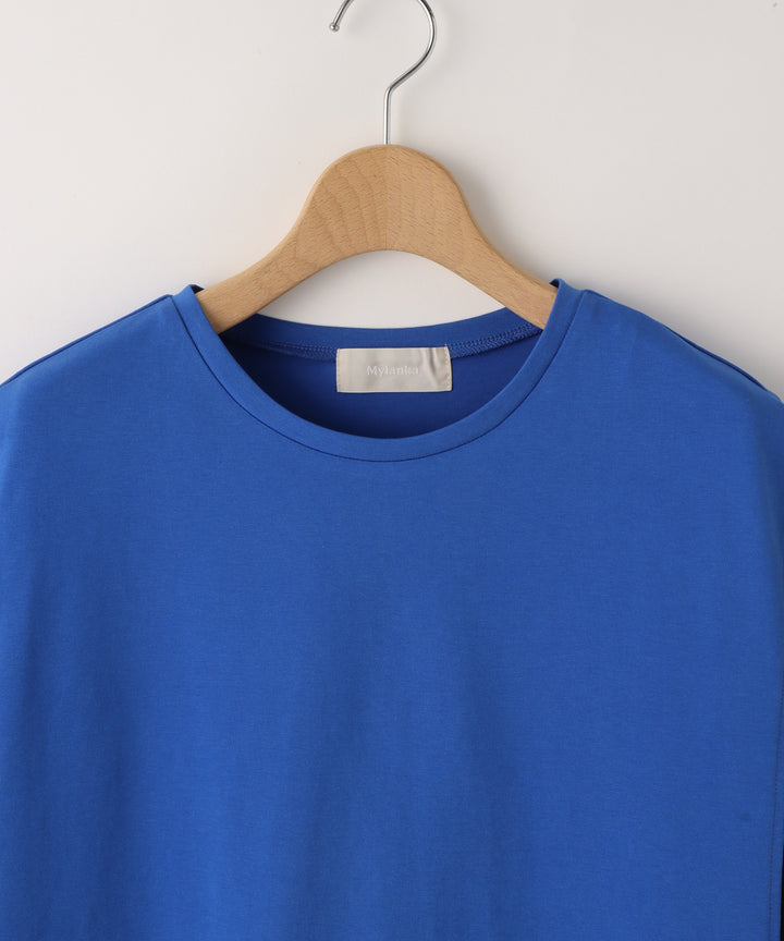 Color Block Baker Pocket Jersey Dress