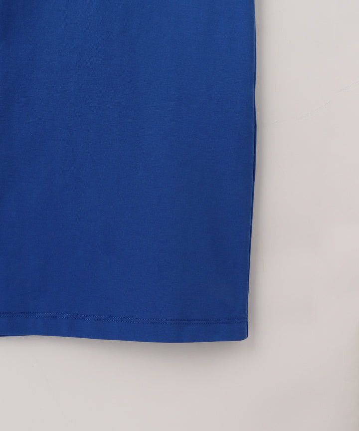 Color Block Baker Pocket Jersey Dress