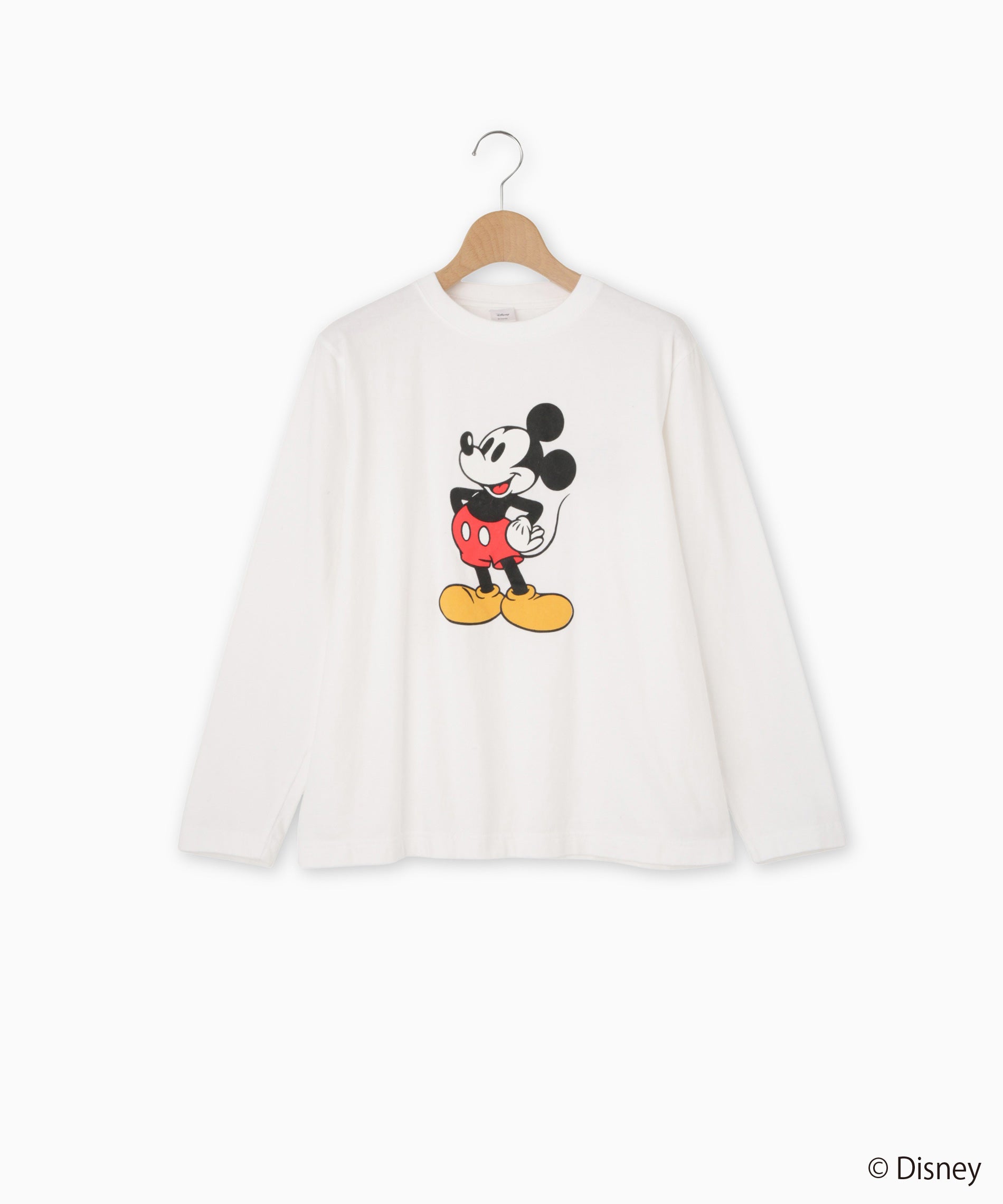 90s MICKEYUNLIMITEDミッキーDisneyロングスリーブTシャツ Disney tシャツ 「DISNEY/ディズニー」プリントロングスリーブT