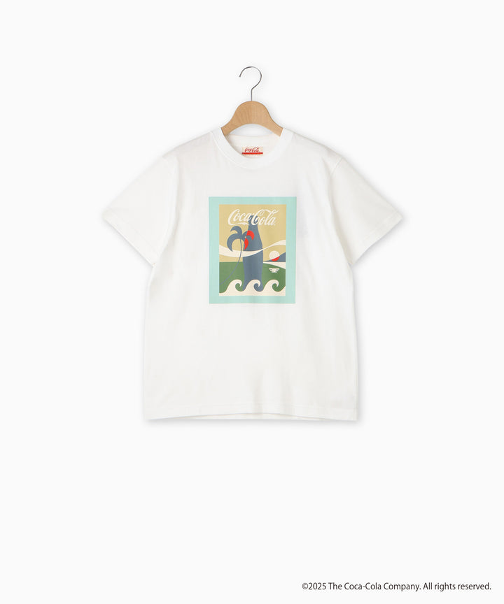 コカ･コーラ トロピカルアートプリント Tシャツ